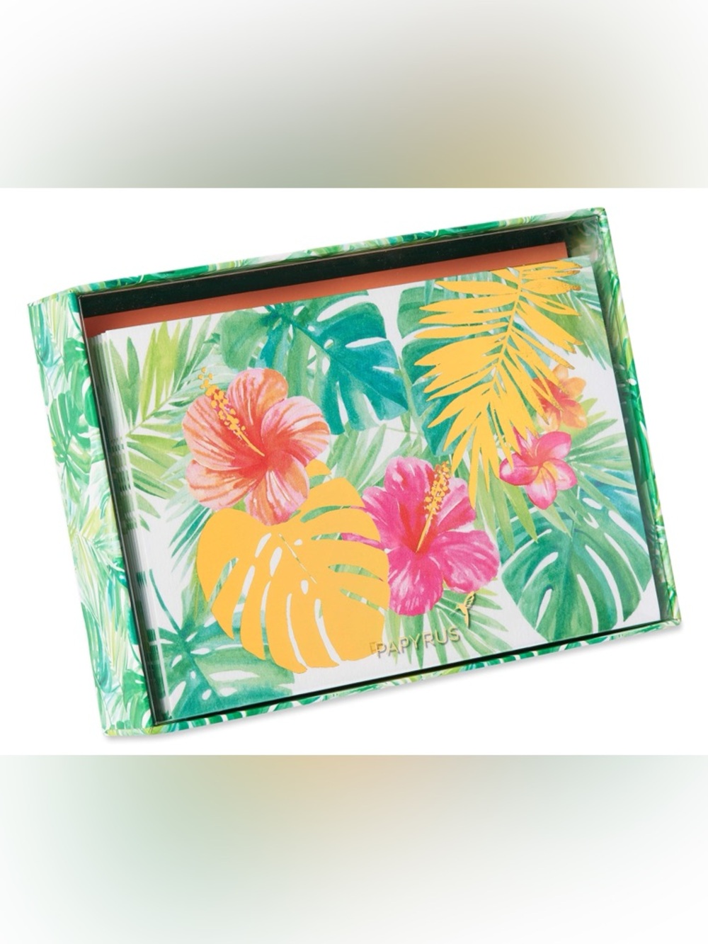 🆕Papyrus Tropical Flowers Stationery Set